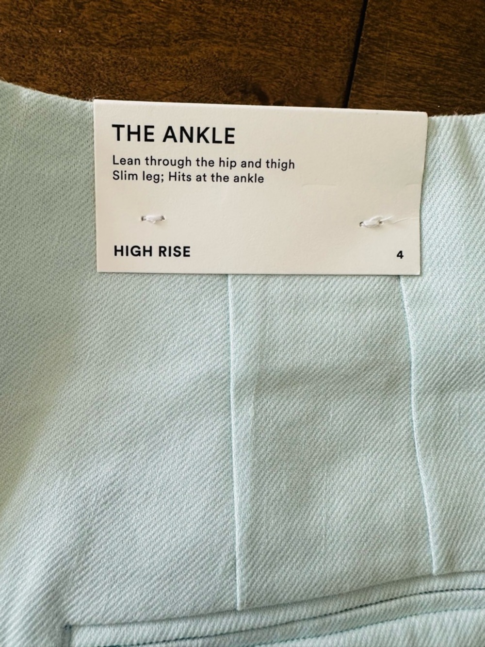 Ann Taylor High Rise Ankle Pants – Size 4 – Light Mint #business #anntaylor - Picture 4 of 5
